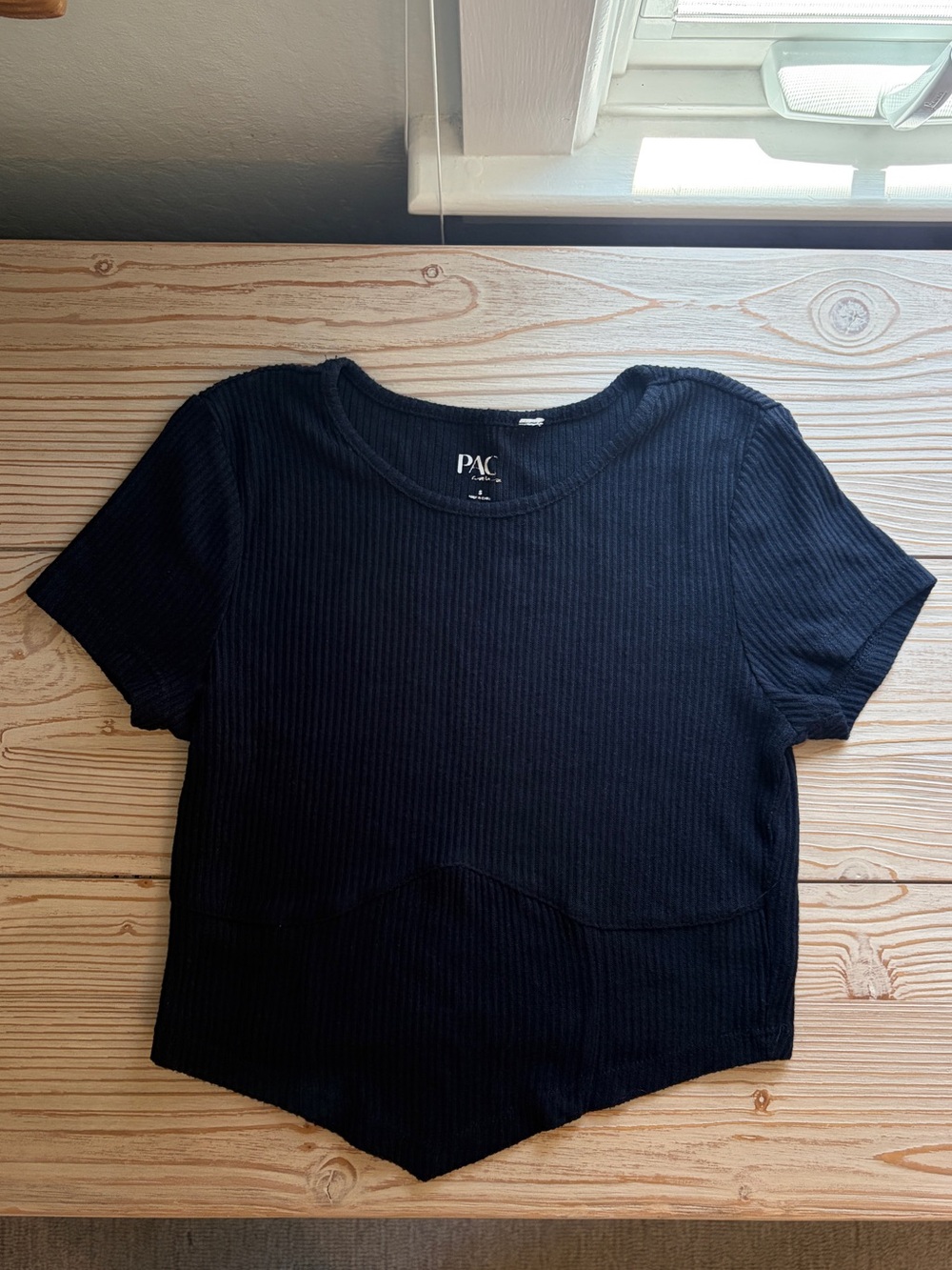 Pacsun Navy Ribbed Top